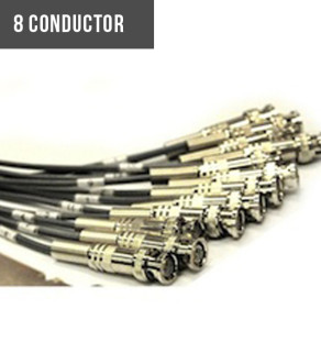 8 and 9 conductor coax